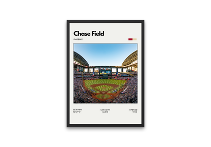 Chase Field Poster - Home of the Arizona Diamondbacks