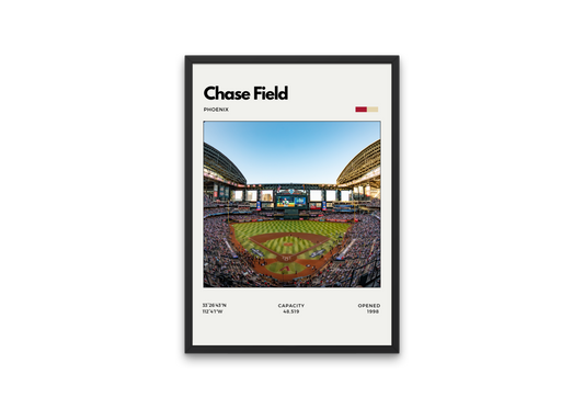 Chase Field Poster - Home of the Arizona Diamondbacks