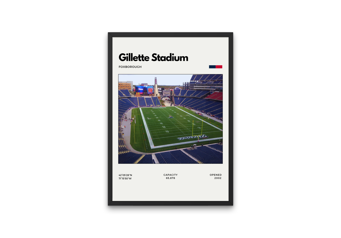 Gillette Stadium – Home of New England Patriots