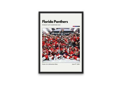 Florida Panthers 2025 Stanley Cup Champions