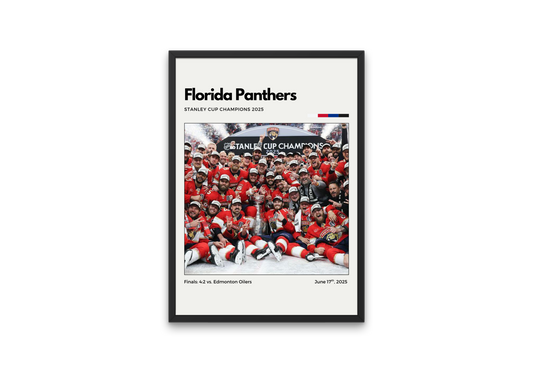 Florida Panthers 2025 Stanley Cup Champions
