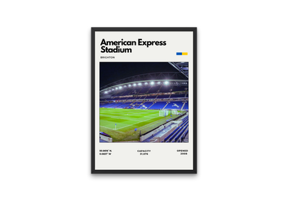 American Express Stadium Poster - Home of Brighton & Hove Albion