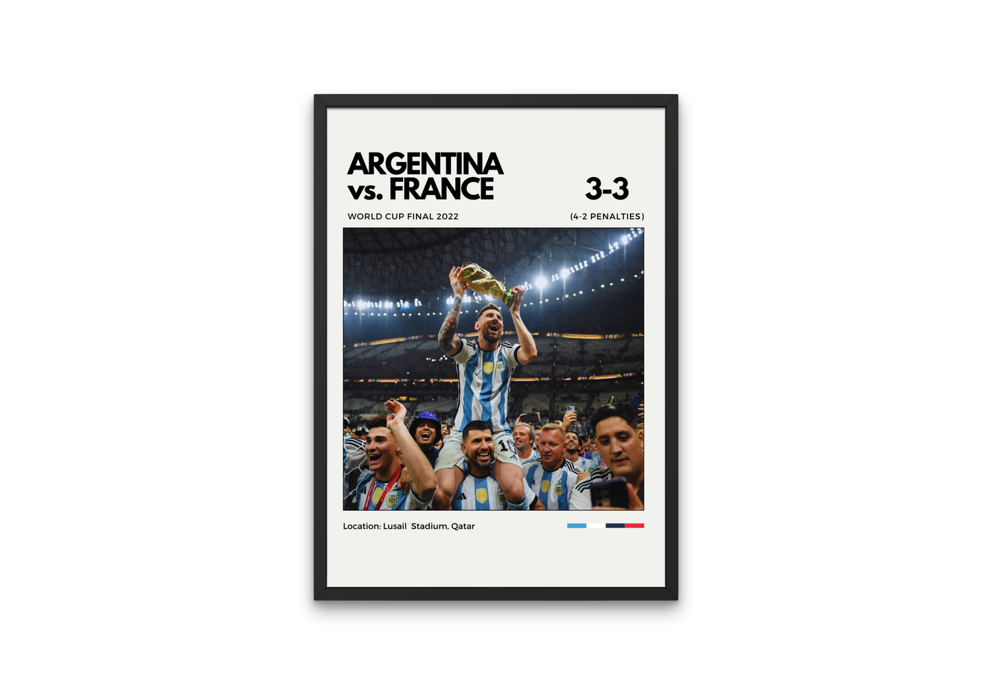 Argentina World Cup Winners 2022 - Argentina v France
