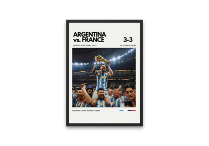 Argentina World Cup Winners 2022 - Argentina v France