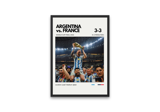Argentina World Cup Winners 2022 - Argentina v France