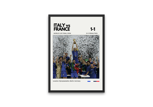Italy World Cup 2006 Winners - Italy vs. France