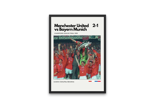Manchester United - Champions League Winners 1999