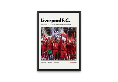 Liverpool Premier League Winners 2025