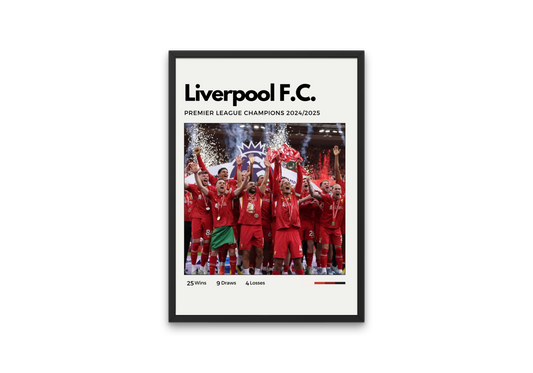 Liverpool Premier League Winners 2025