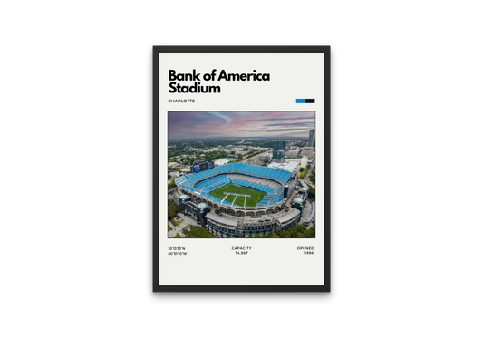 Bank of America Stadium Poster