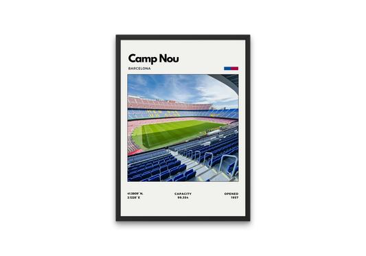 Camp Nou Stadium - Home of F.C Barcelona