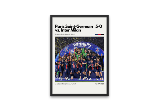 Paris Saint Germain - Champions League Winners 2025