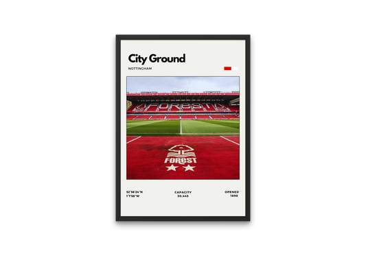 The City Ground Stadium - Home of Nottingham Forest F.C