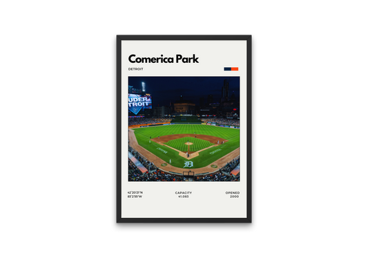Comerica Park - Home of the Detroit Tigers
