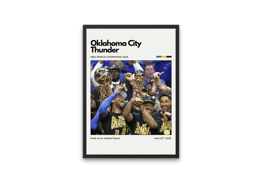 Oklahoma City Thunder 2025 NBA Champions